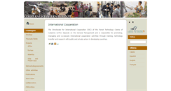 Desktop Screenshot of cooperacio.ctfc.cat